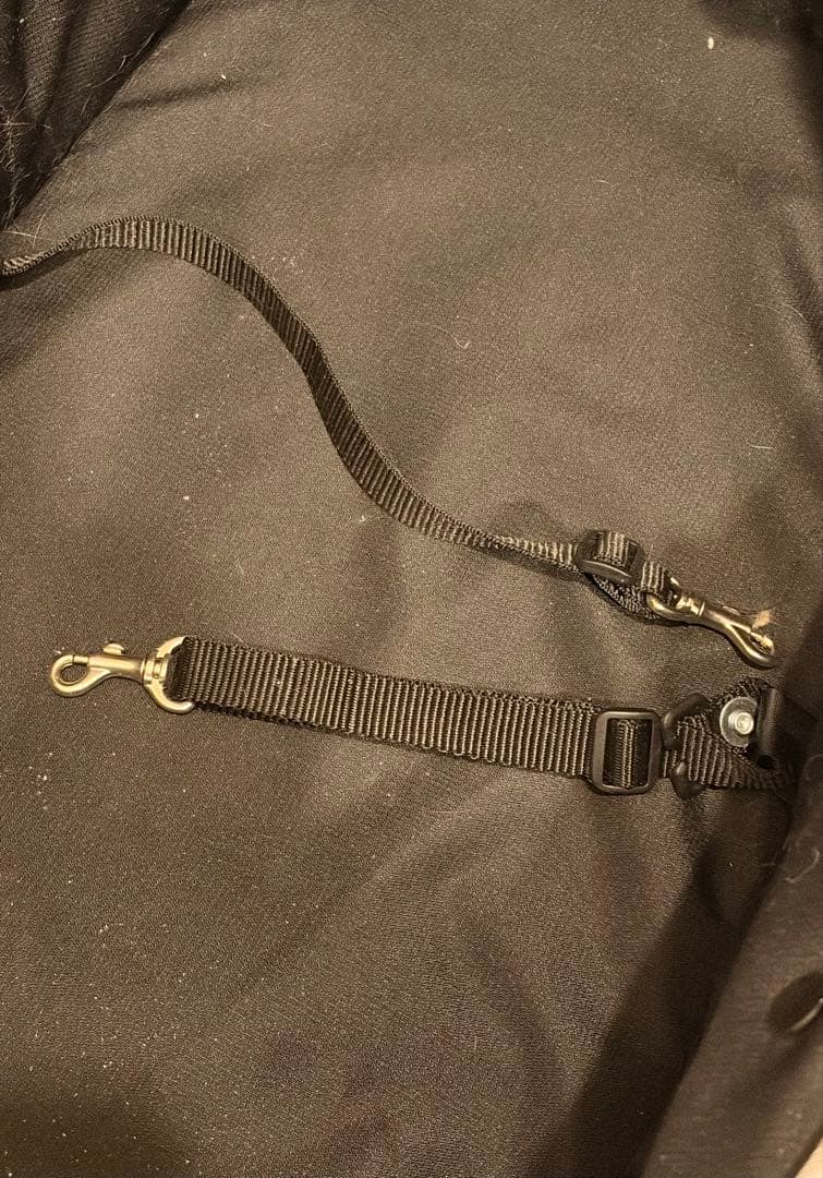 ペットカート miliclan lite ライトグレー　2匹用