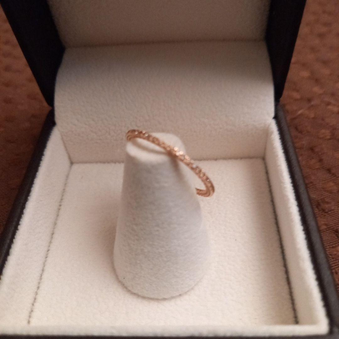 21日限定♡GSTV/K18ブラウンダイヤモンド フルエタニティーリング