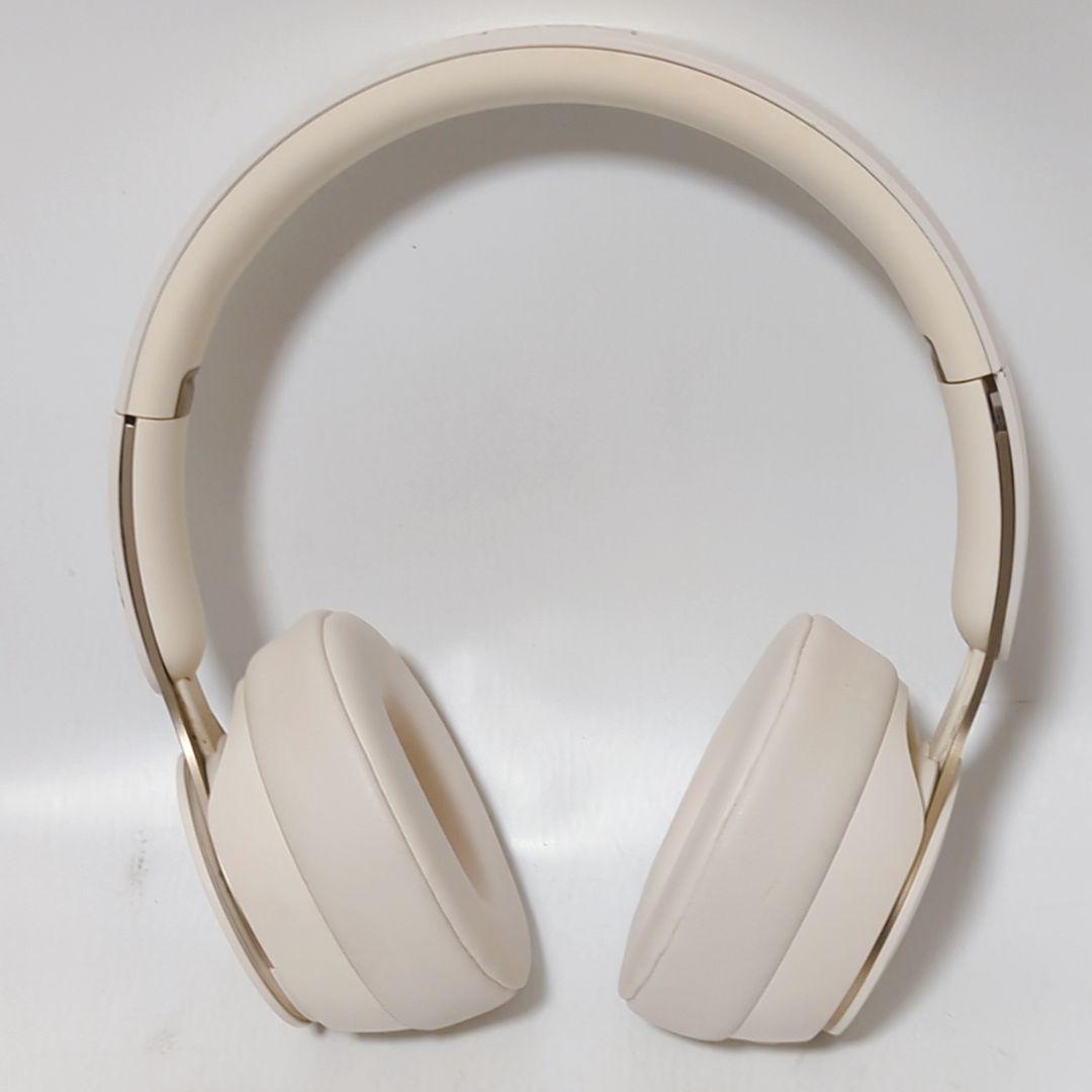 専用 Beats Solo Pro ワイヤレスヘッドホン A1881 アイボリー