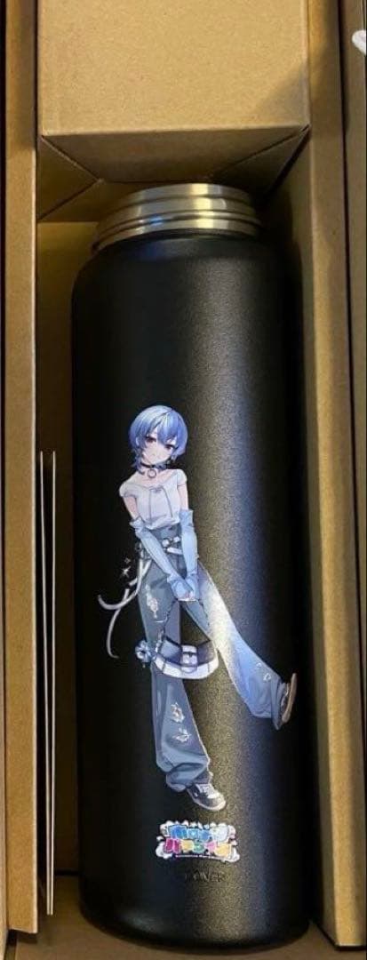 ホロナツパラダイス 星街すいせい水筒 700ml