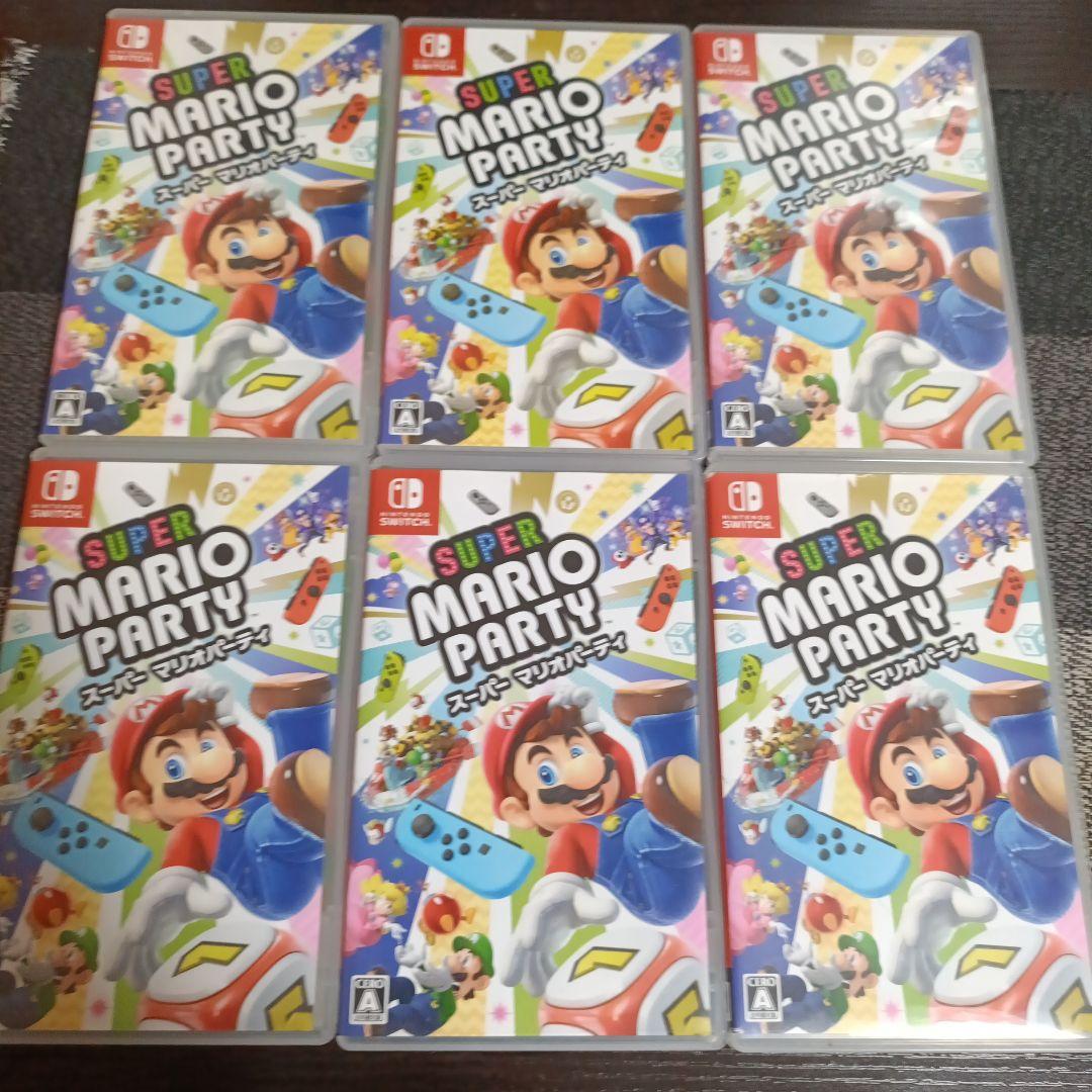 Switch スーパー マリオパーティ 6本セット