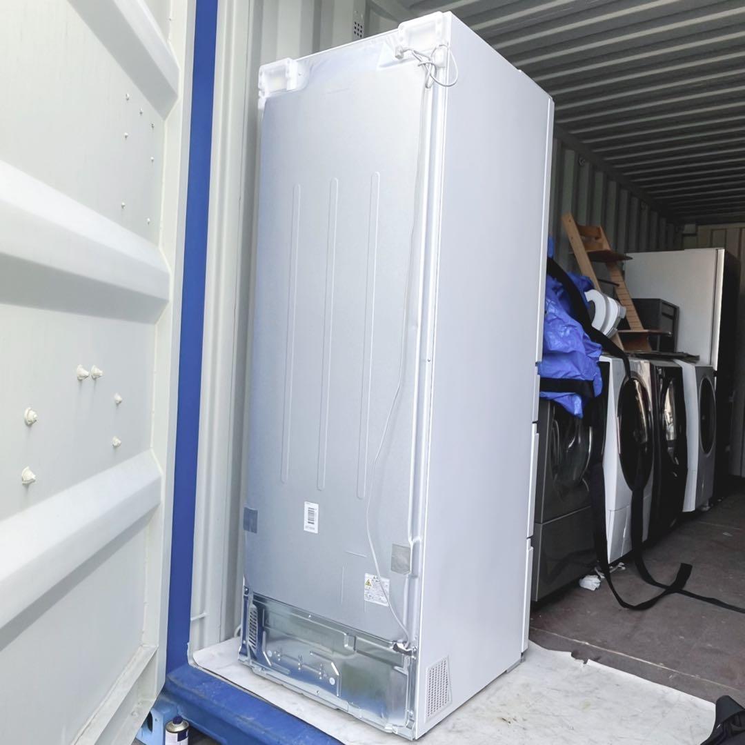 取付無料！最新2025年製日立まるごとチルドおしゃれホワイト6ドア冷蔵庫！洗濯機