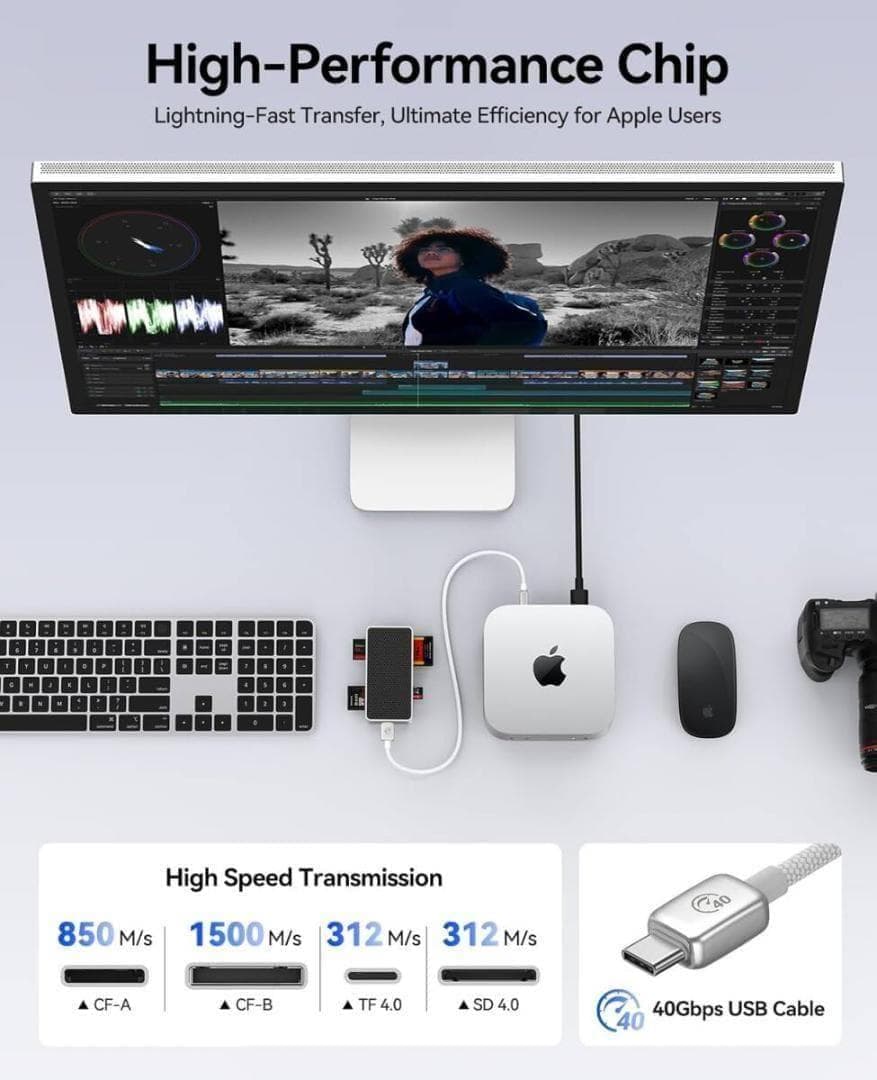 ORICO カードリーダー CFexpress Type B/ A/SD/TF