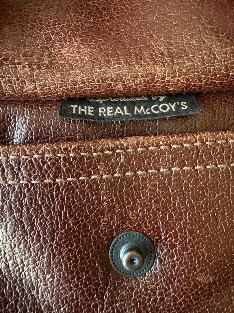 The REAL McCOY'S A2 レザージャケット