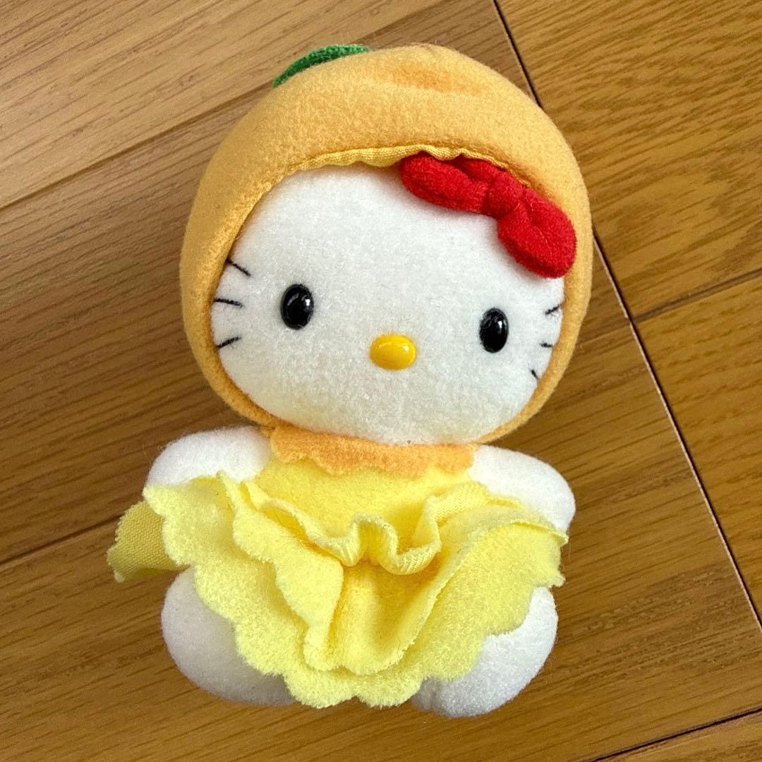 サンリオ 長崎限定 びわ ハローキティ ぬいぐるみ キーホルダー