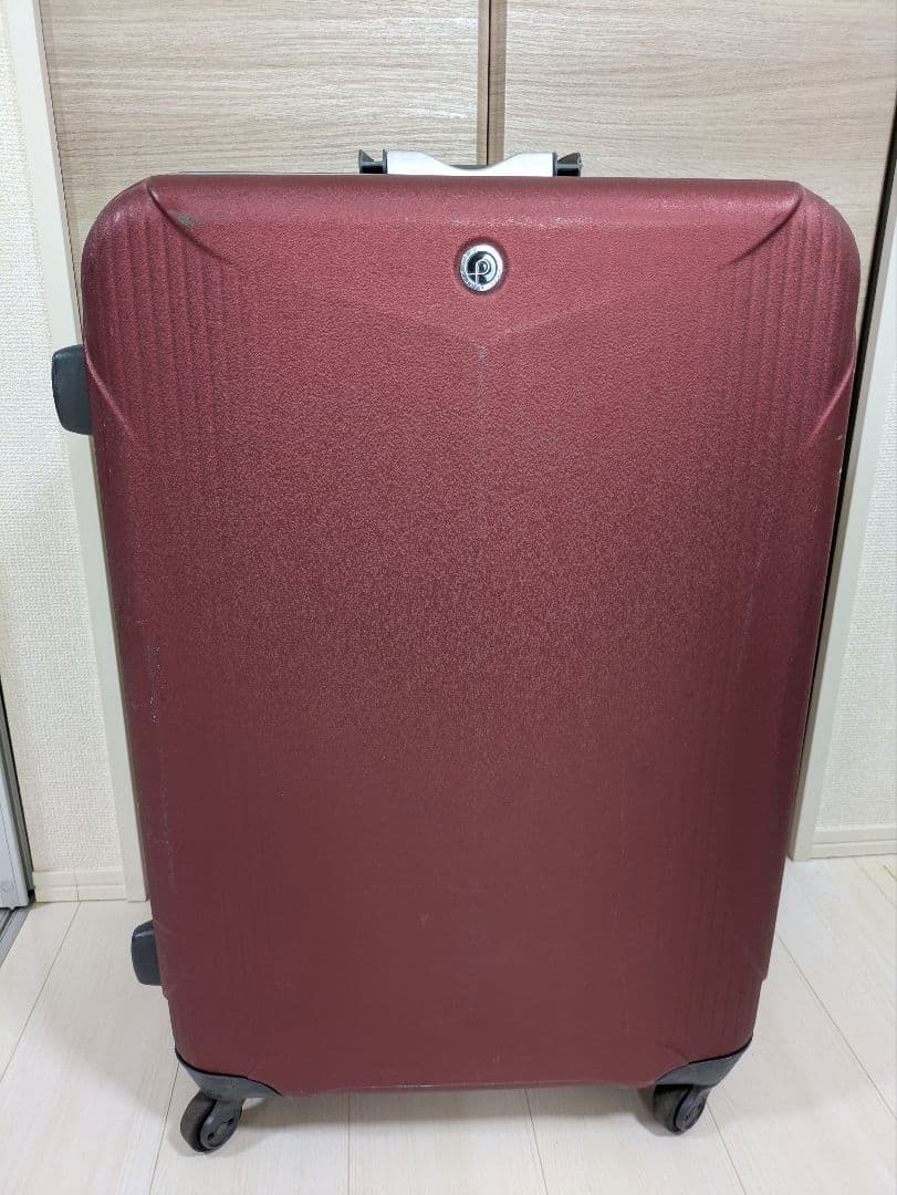プロテカ　エキノックスライト　スーツケース　TSAロック　レッド　ハード系
