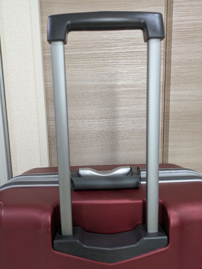 プロテカ　エキノックスライト　スーツケース　TSAロック　レッド　ハード系