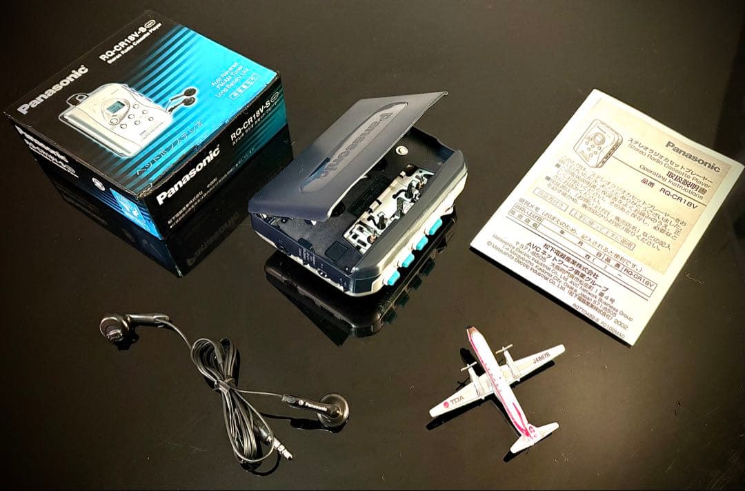 カセットプレーヤーPanasonic RQ-CR18V「 整備済み、完動超美品」