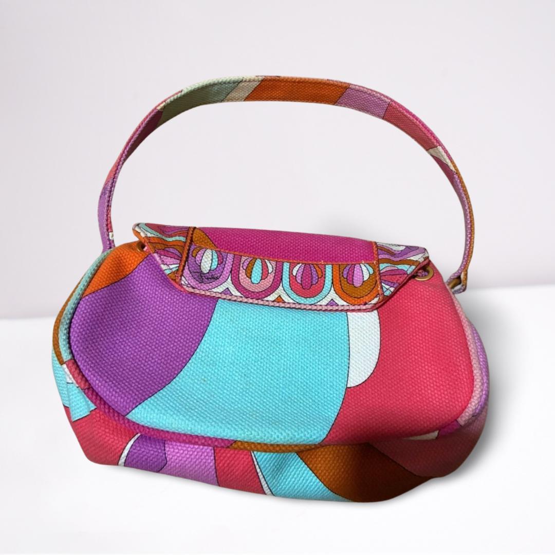 【エミリオプッチ】パリジェンヌ風ショルダーバッグ♪Emilio Pucci