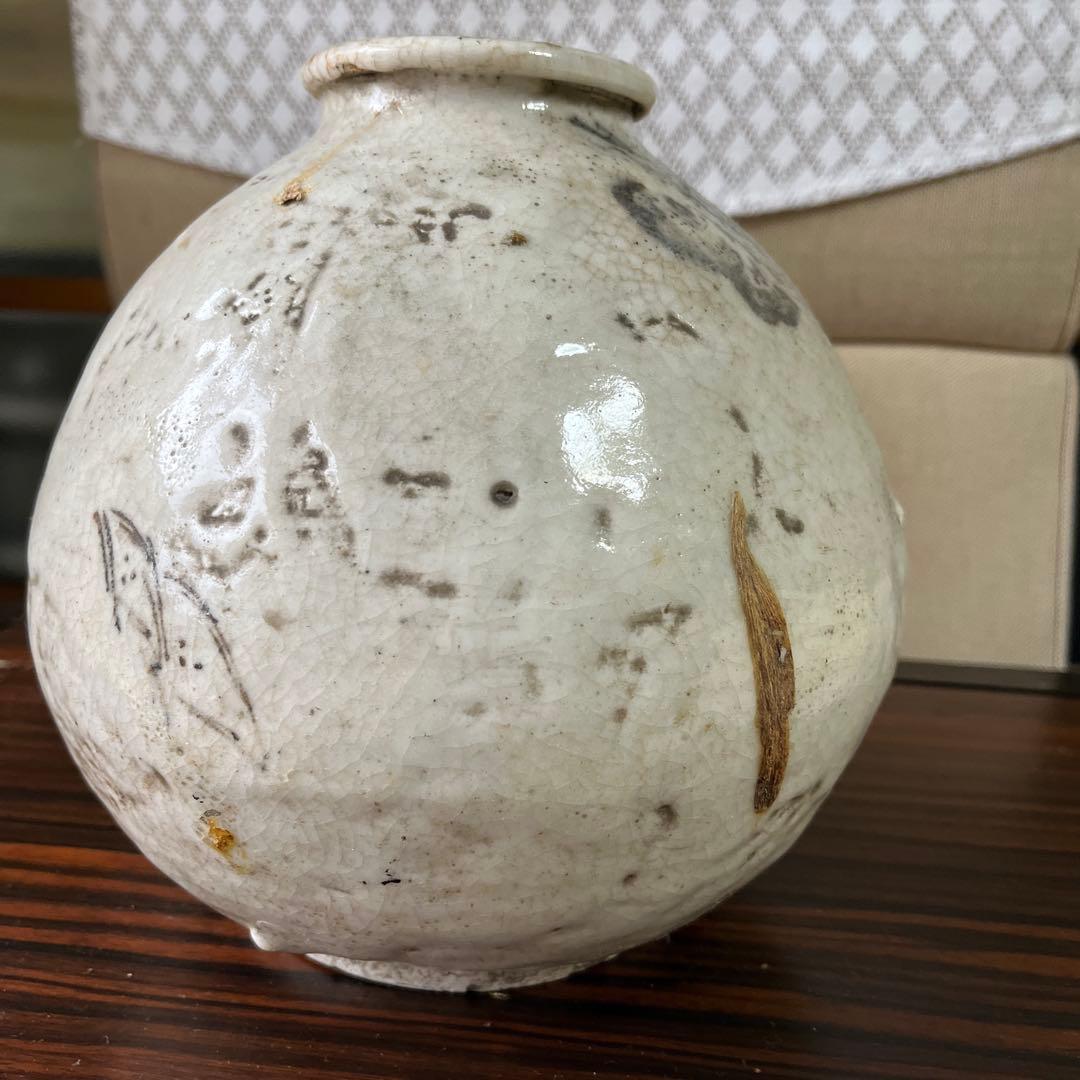 希少　アンティーク壺　骨董　茶道具　花瓶、生花