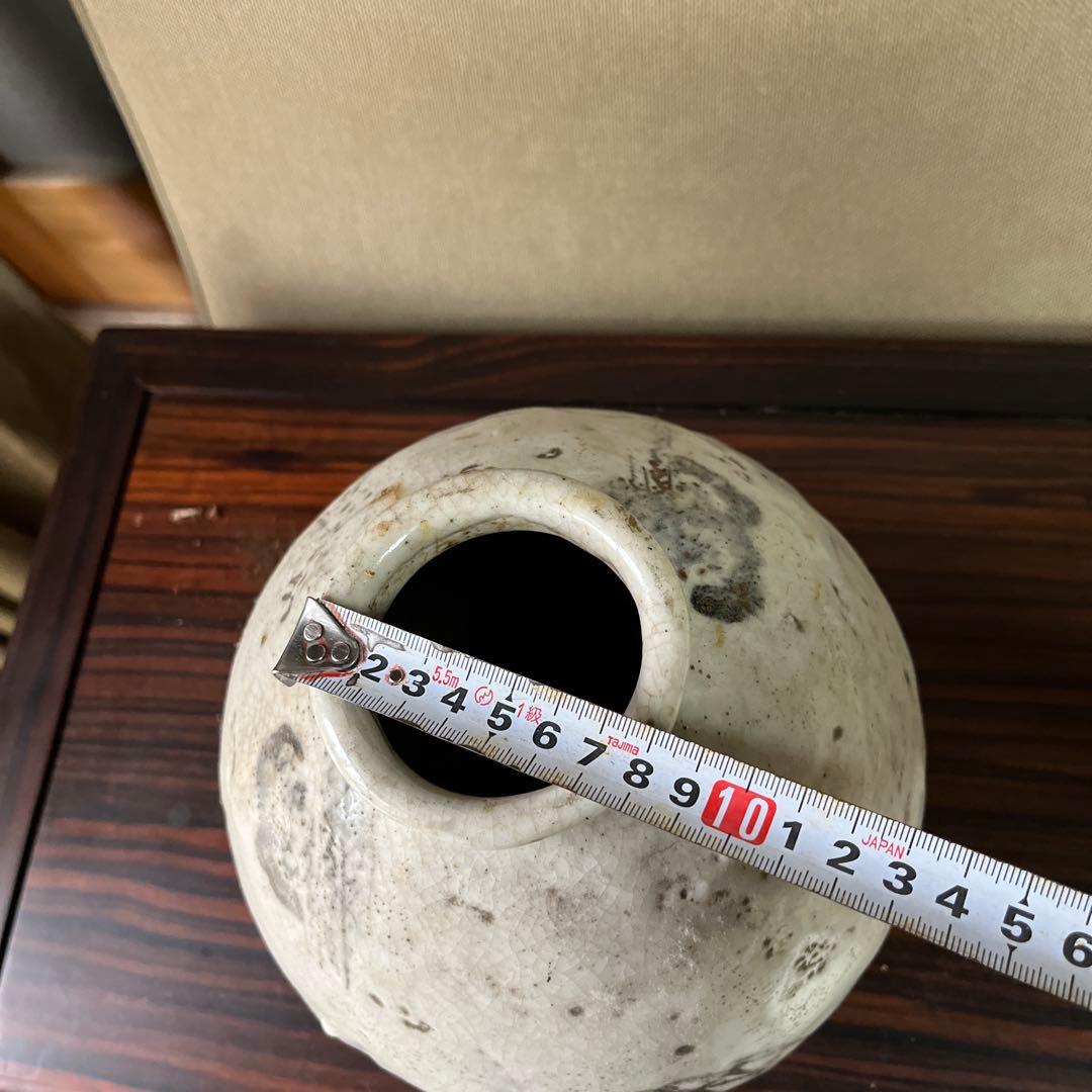 希少　アンティーク壺　骨董　茶道具　花瓶、生花