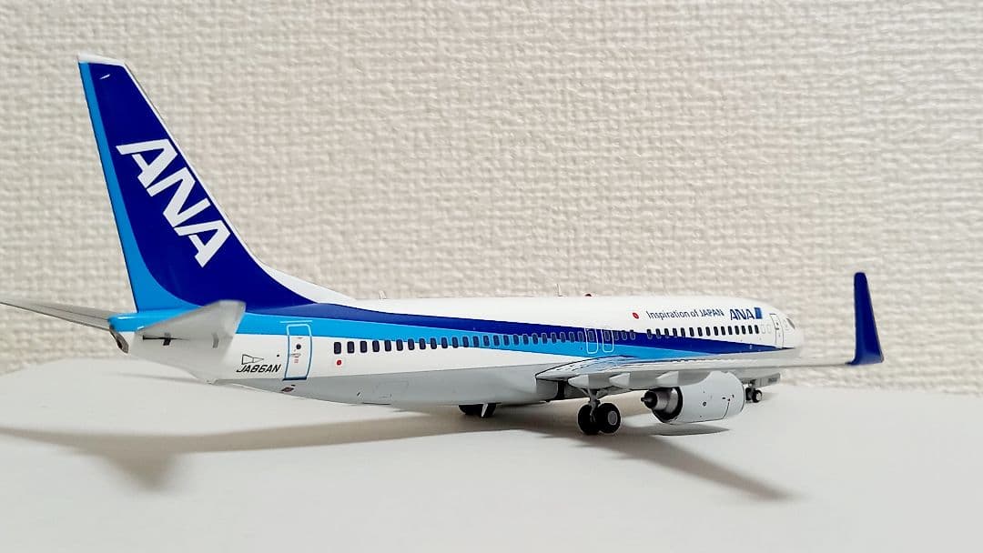 JCwings 1/200 ANA B737-800 JA86AN 完成品