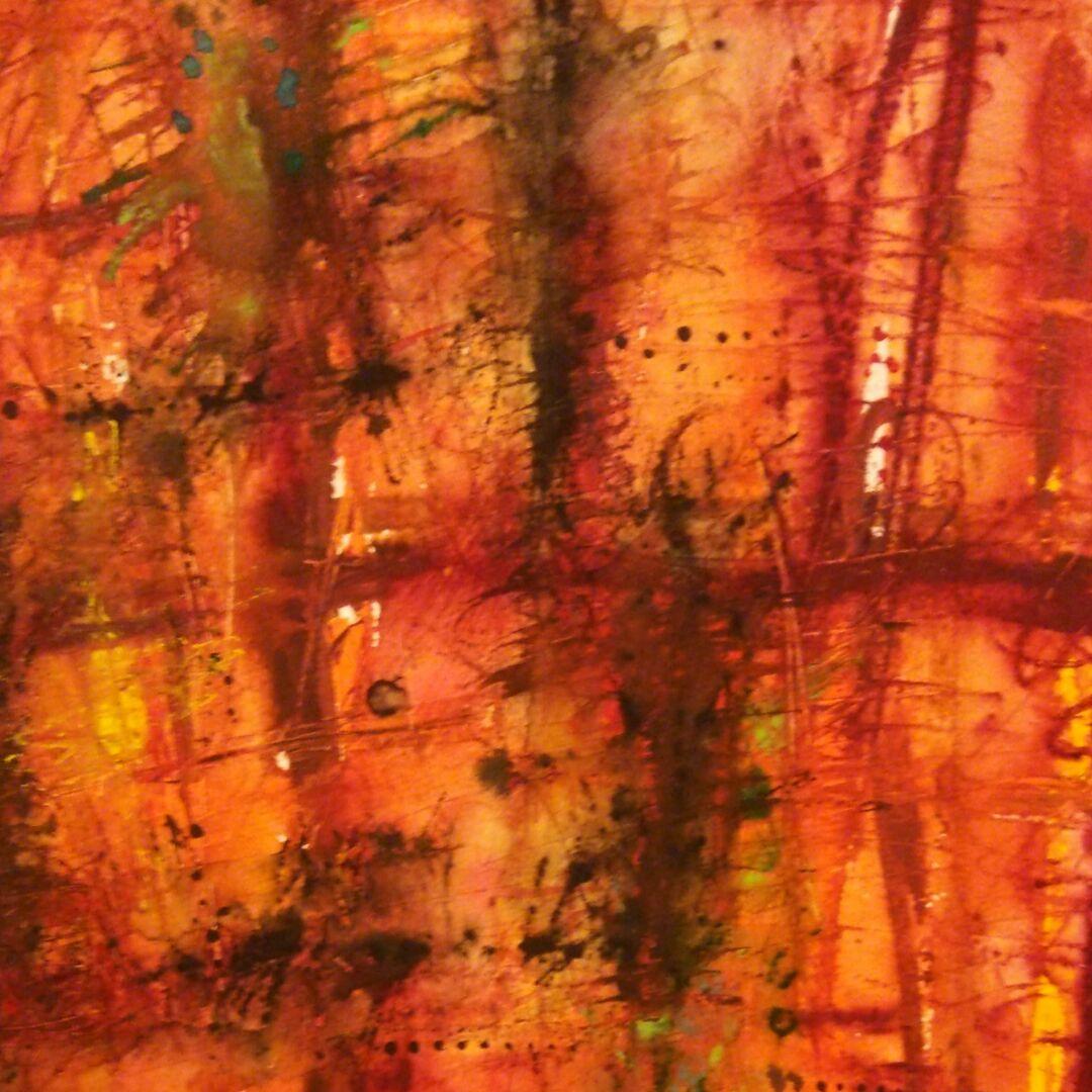 水彩画　印象No.5 F8号