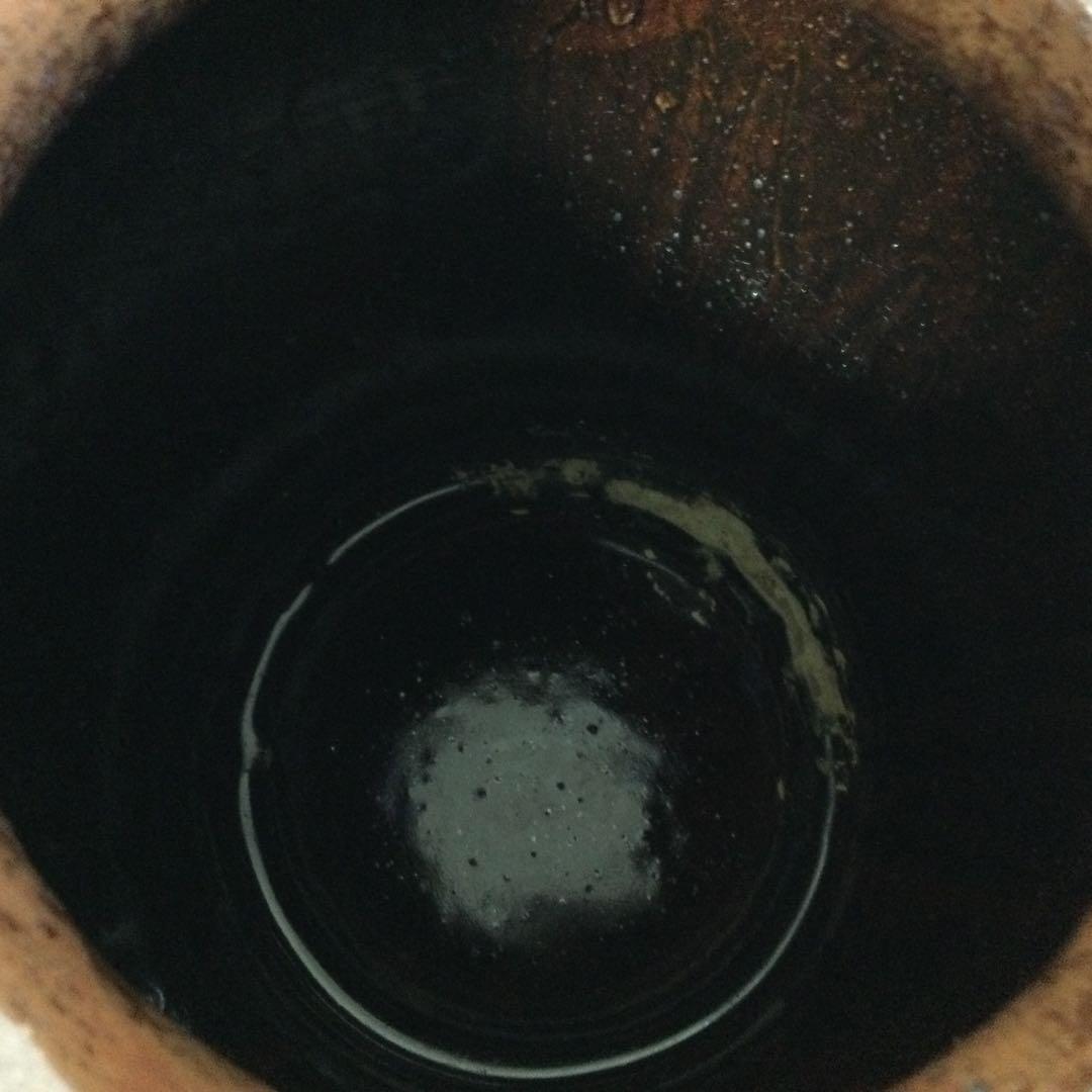 砥部焼 龍彫花瓶 飾壺 森元青芳作 花器 花入 L322