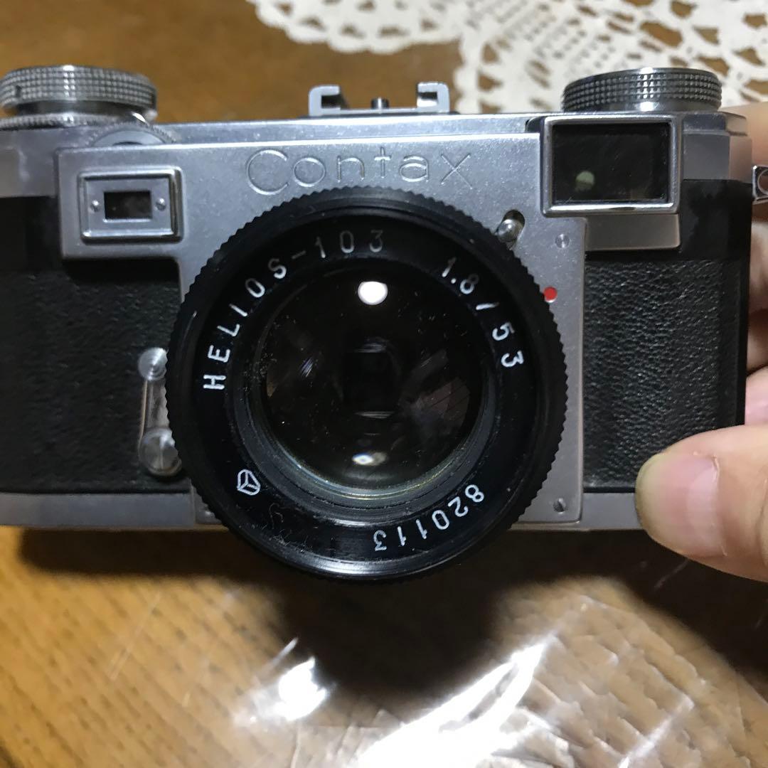 Contax C レンズキエフhelios 103 53/1.8付き