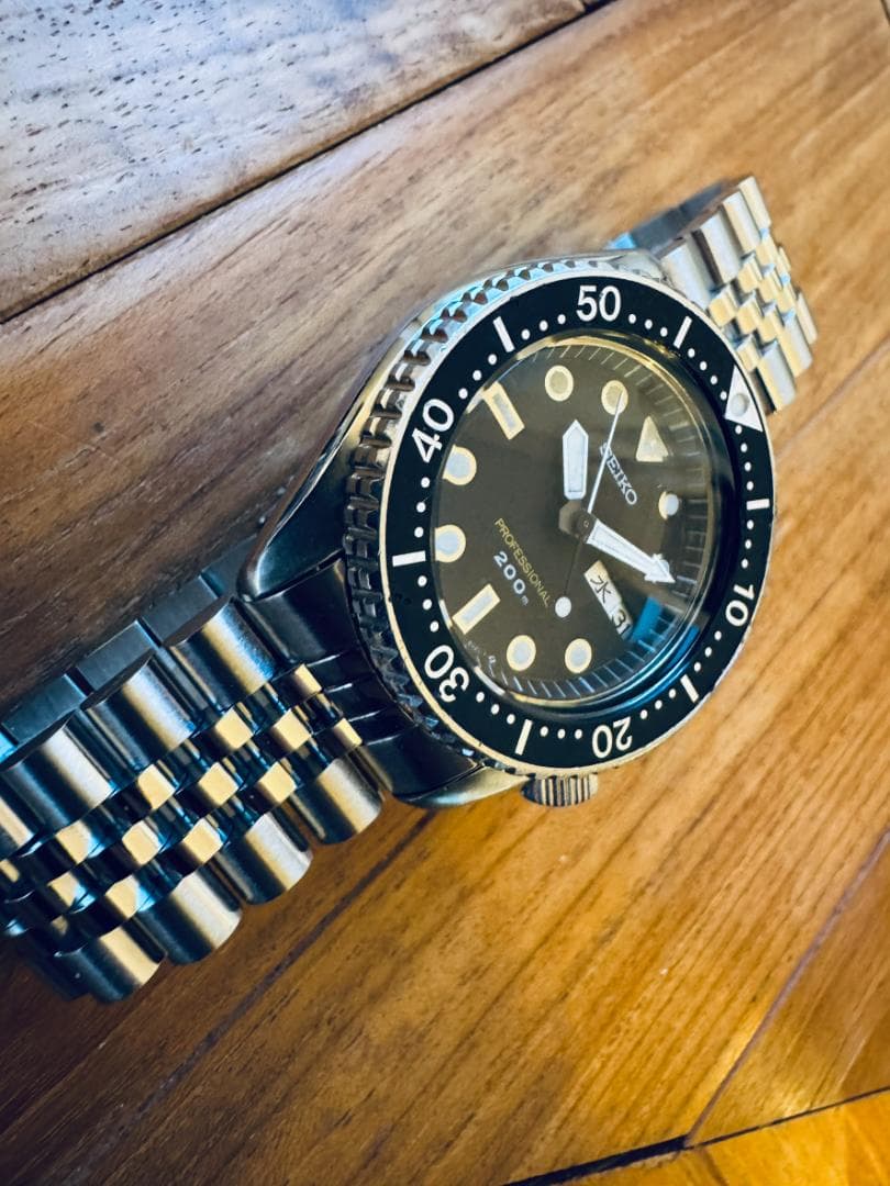 SEIKO 7C43-6010 セイコーダイバー レトロ ジュビリーブレス