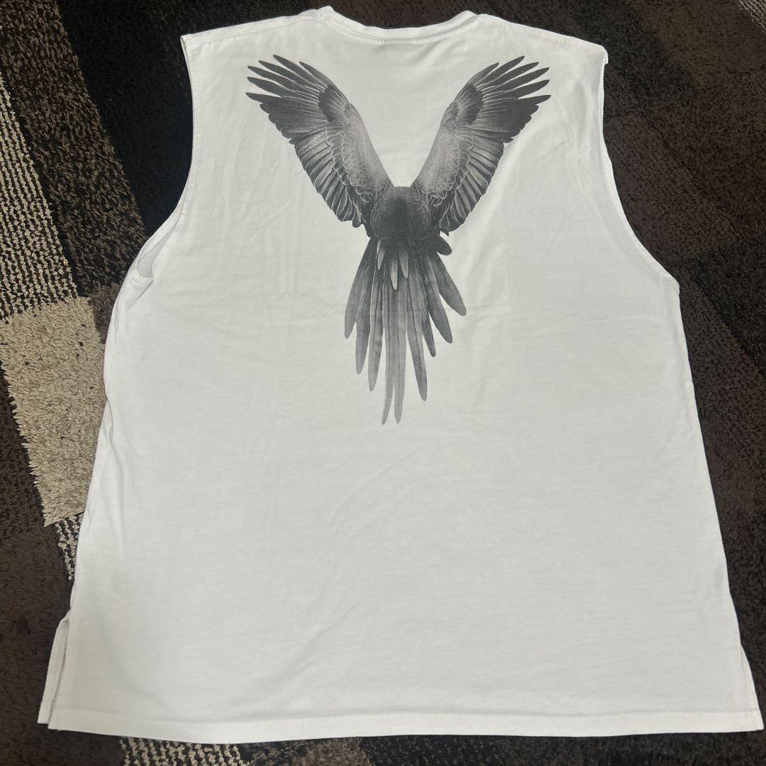 lyft ホワイト ノースリーブタンクトップ