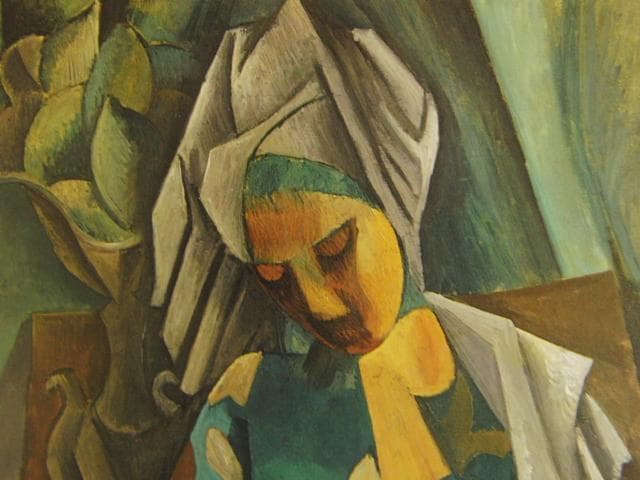 PICASSO【女王イザボー】、高級画集画、状態良好、新品高級額装付