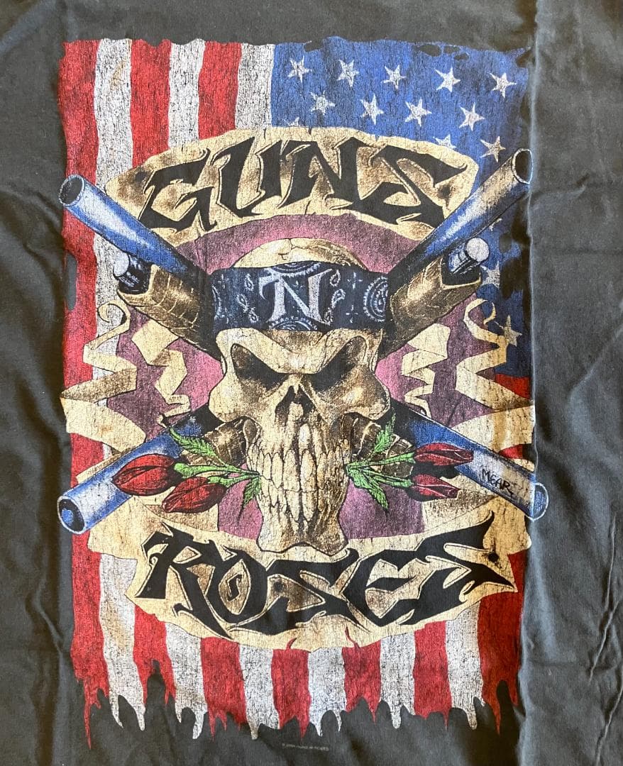 Guns N' Roses vintage M 未使用 デッドストック