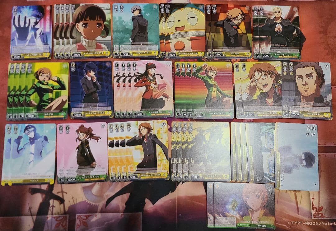 ペルソナ4　P4　デッキ　ヴァイスシュヴァルツ