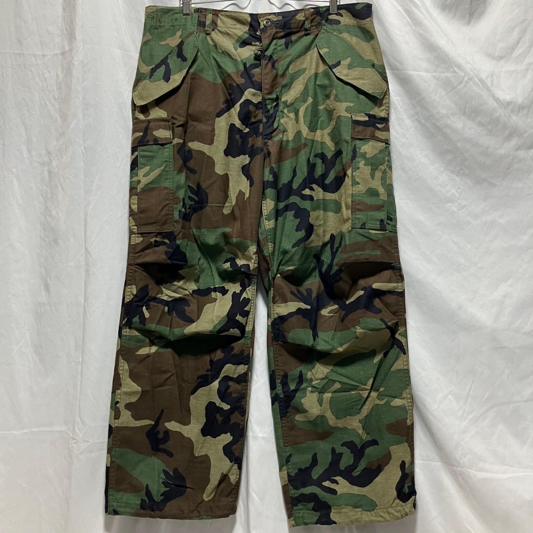 米軍 80's デッドストック M-65 カーゴパンツ ウッドランド迷彩　実物