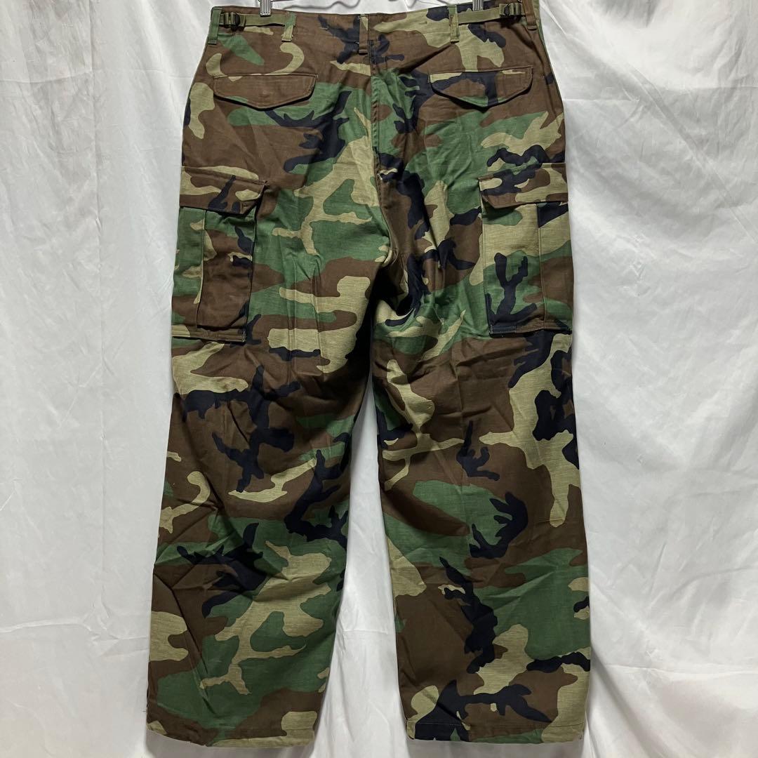 米軍 80's デッドストック M-65 カーゴパンツ ウッドランド迷彩　実物