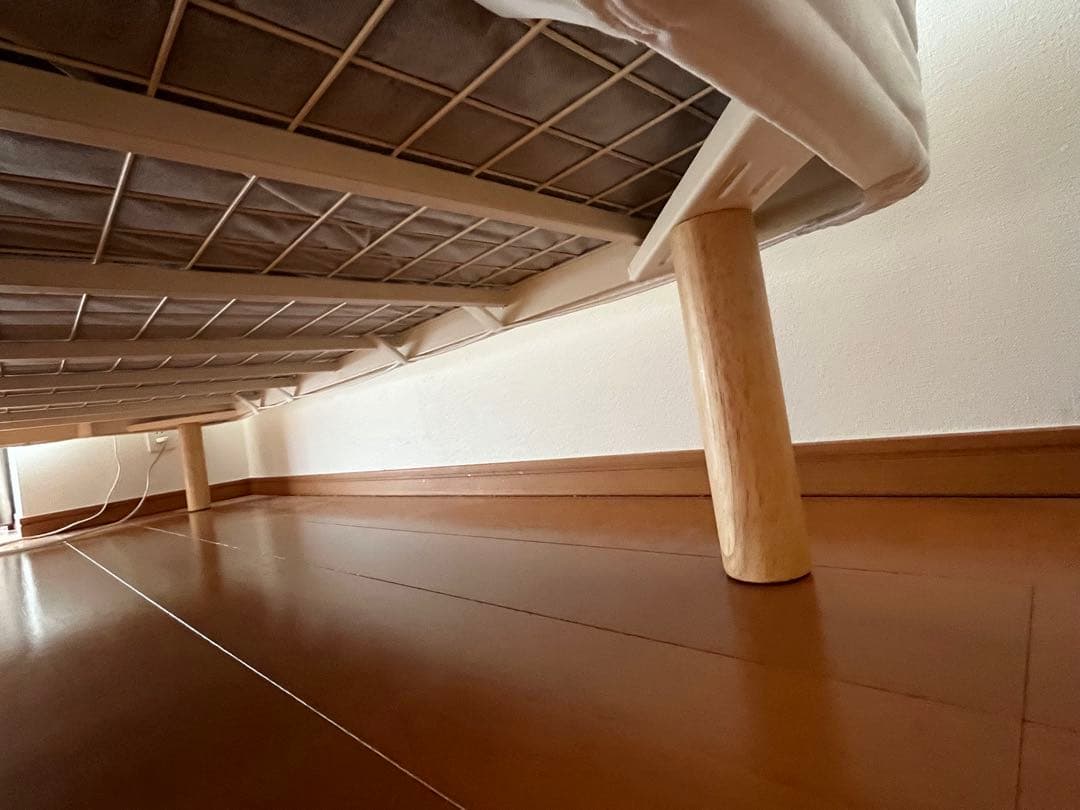 値下げ　無印良品 脚付マットレス 高密度ポケットコイル シングル① 即購入OK