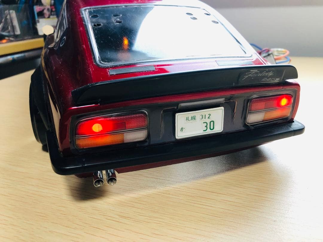 ラジコンボディ 日産フェアレディZ S30 レッド系