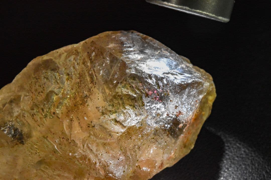 ブラジル エスピリトサント産 オリジナルピンクファイヤークォーツ原石03