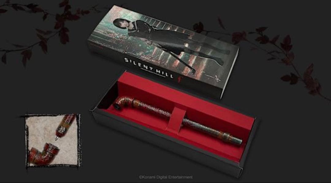 SILENT HILL f サイレントヒルf 海外限定特典 鉄パイプ型ペン