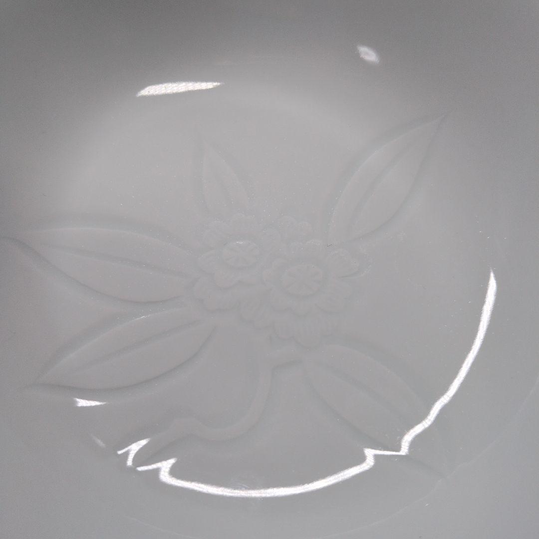 s*i様 人間国宝 井上萬二 作 白磁 彫文 菓子鉢＆湯呑 三客 ＆他