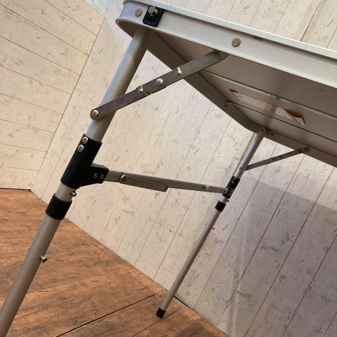 コールマン アウトドアテーブル グリルラック バーベキュー スリム 三つ折り