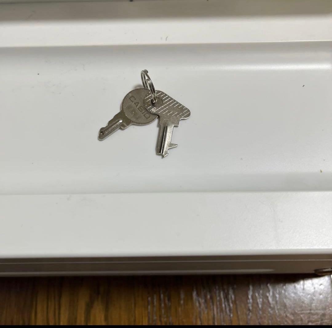 CASIO SR-53 ホワイトレジスター 鍵付き