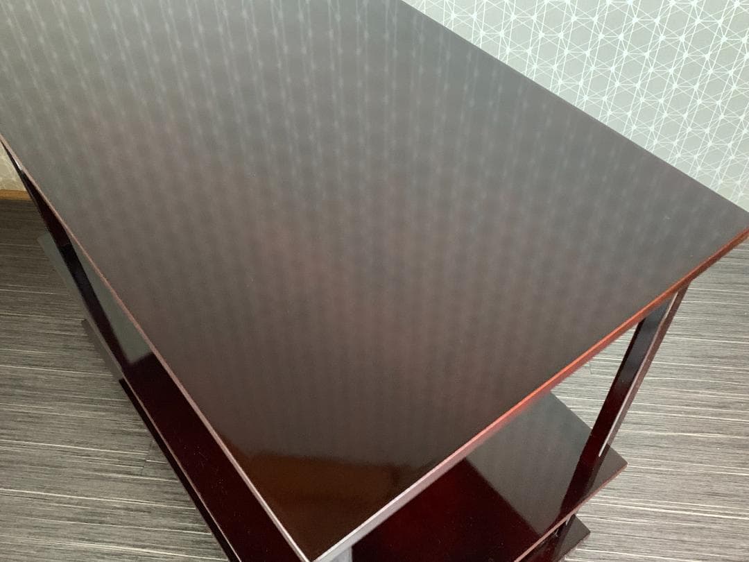 溜塗 紹鴎棚 組立式 茶道具 紙箱入 774