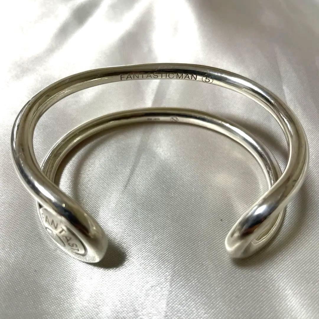 超希少　重厚　ファンタスティックマン　No.5 511 バングル　925