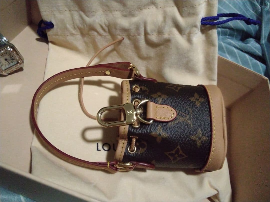 ルイヴィトン　モノグラム　マイクロミニミニ　レア　ポシェットホルダー