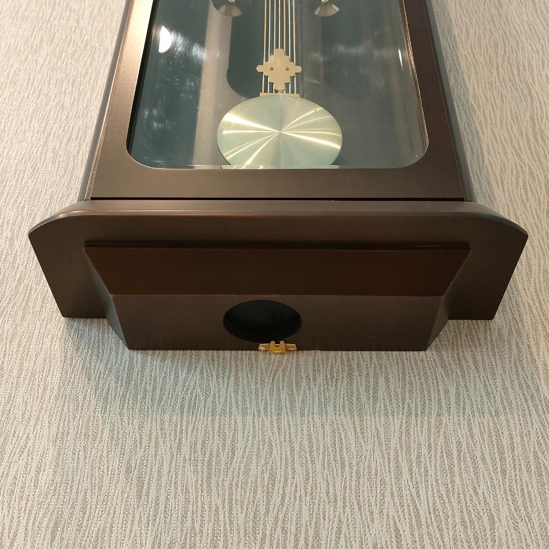 SEIKO　エンブレム　振り子時計　掛時計　柱時計