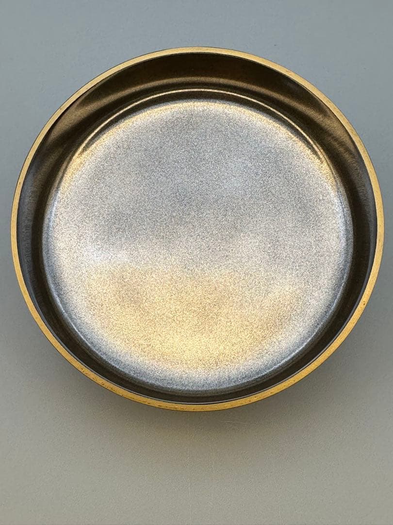 茶道具　棗　岡本康伸　溢れ梅蒔絵