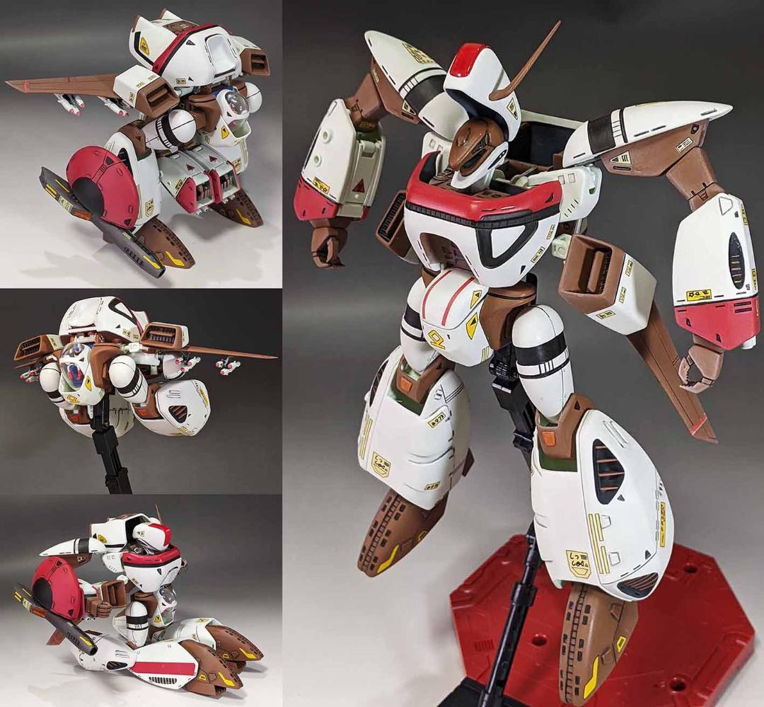 まこまこ　可変オーガス、ムゲンキャリバーセット組立塗装済