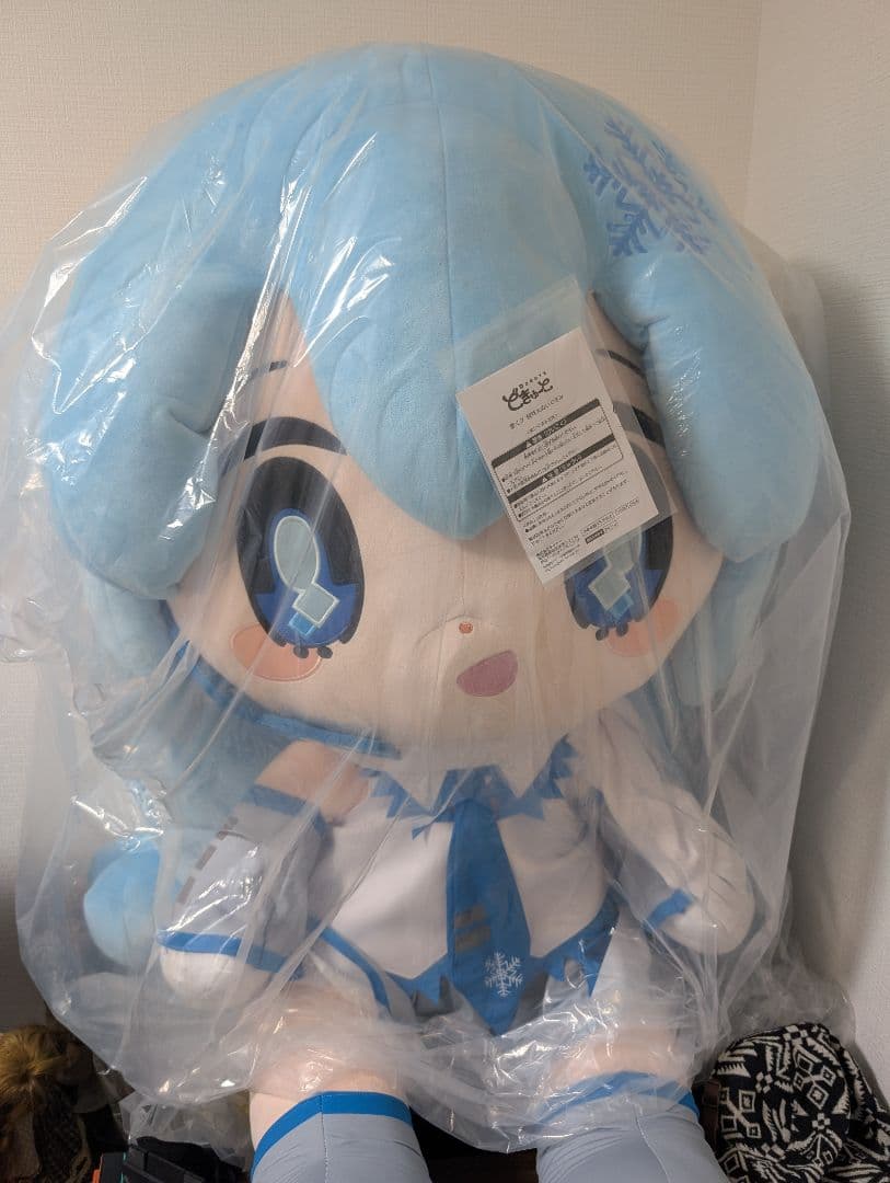 どきゅーと 雪ミク 超特大ぬいぐるみ タイトー 初音ミク