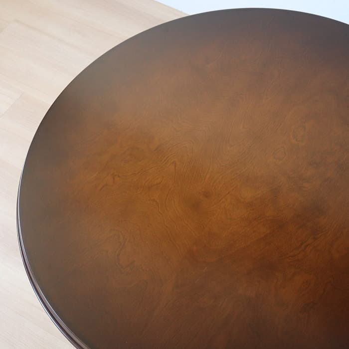 ヴィンテージ 飛騨産業 穂高 丸 ダイニングテーブル キツツキ