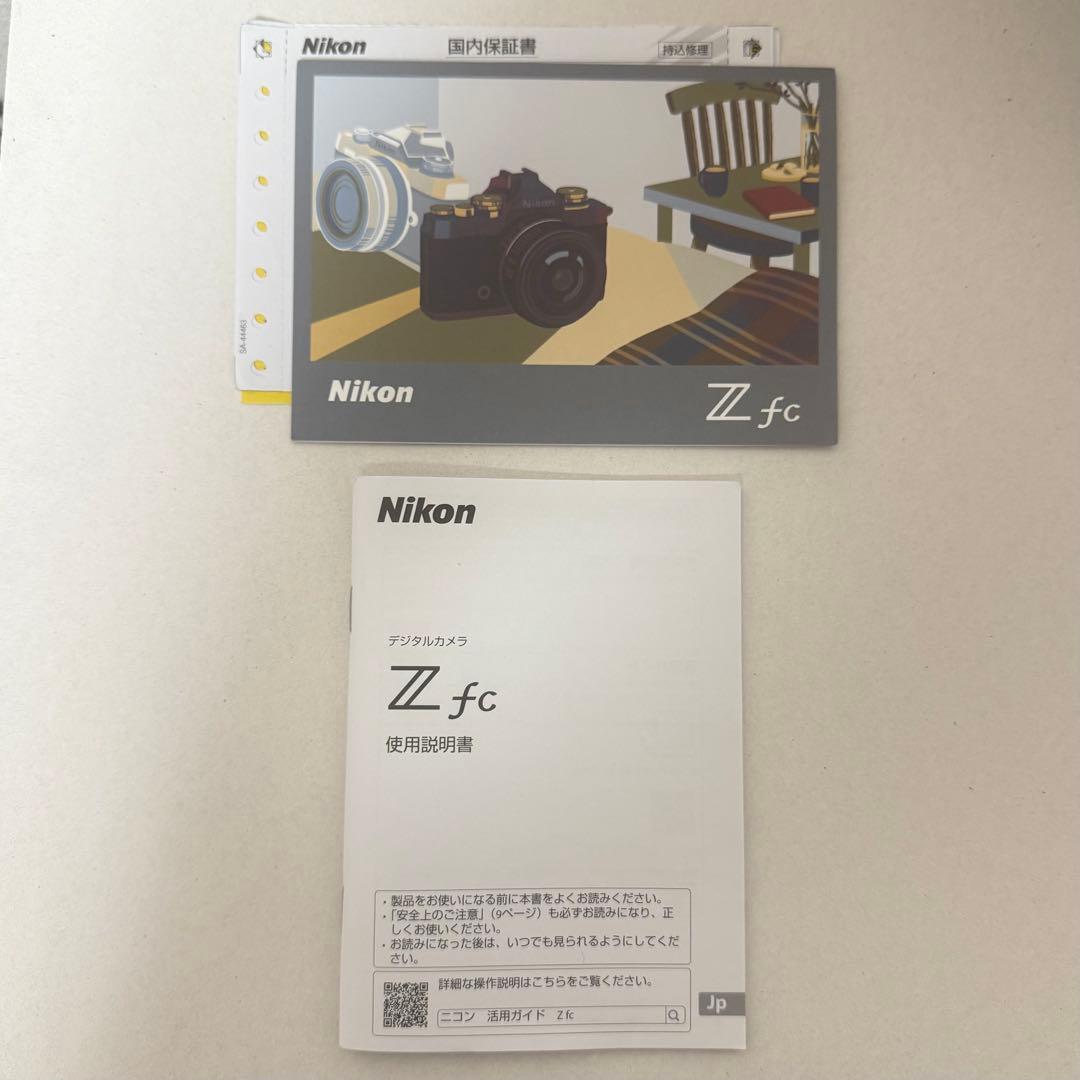【美品】Nikon Zfc 16-50 VR レンズキット ブラック　備品付き⭐︎