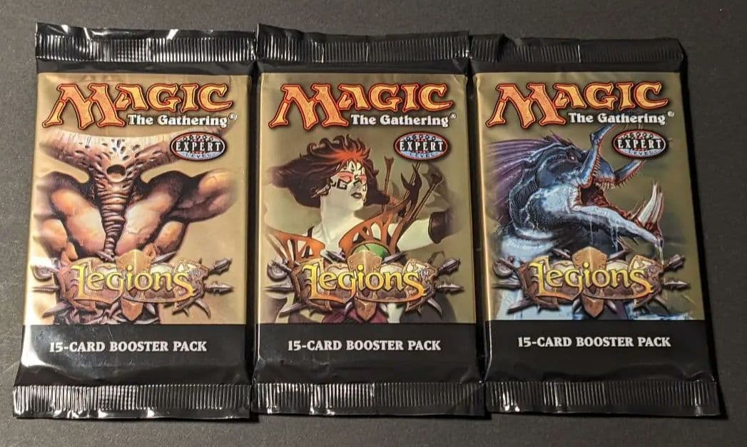 未開封 MTG Legions レギオン ブースターパック 3パック