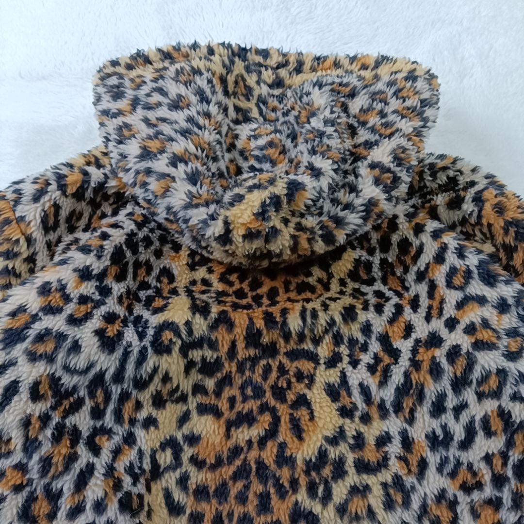 希少✨スタイルアイズ レオパード ファー ジップパーカー 東洋エンタープライズМ