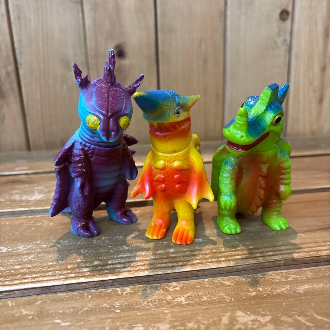 ブルマァク ミニソフビ 3種