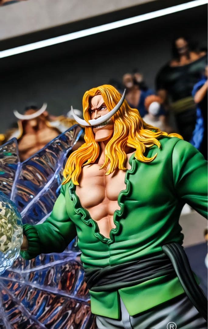 ワンピース 白ひげ 【若い頃】 ガレージキット フィギュア POP 1/8サイズ