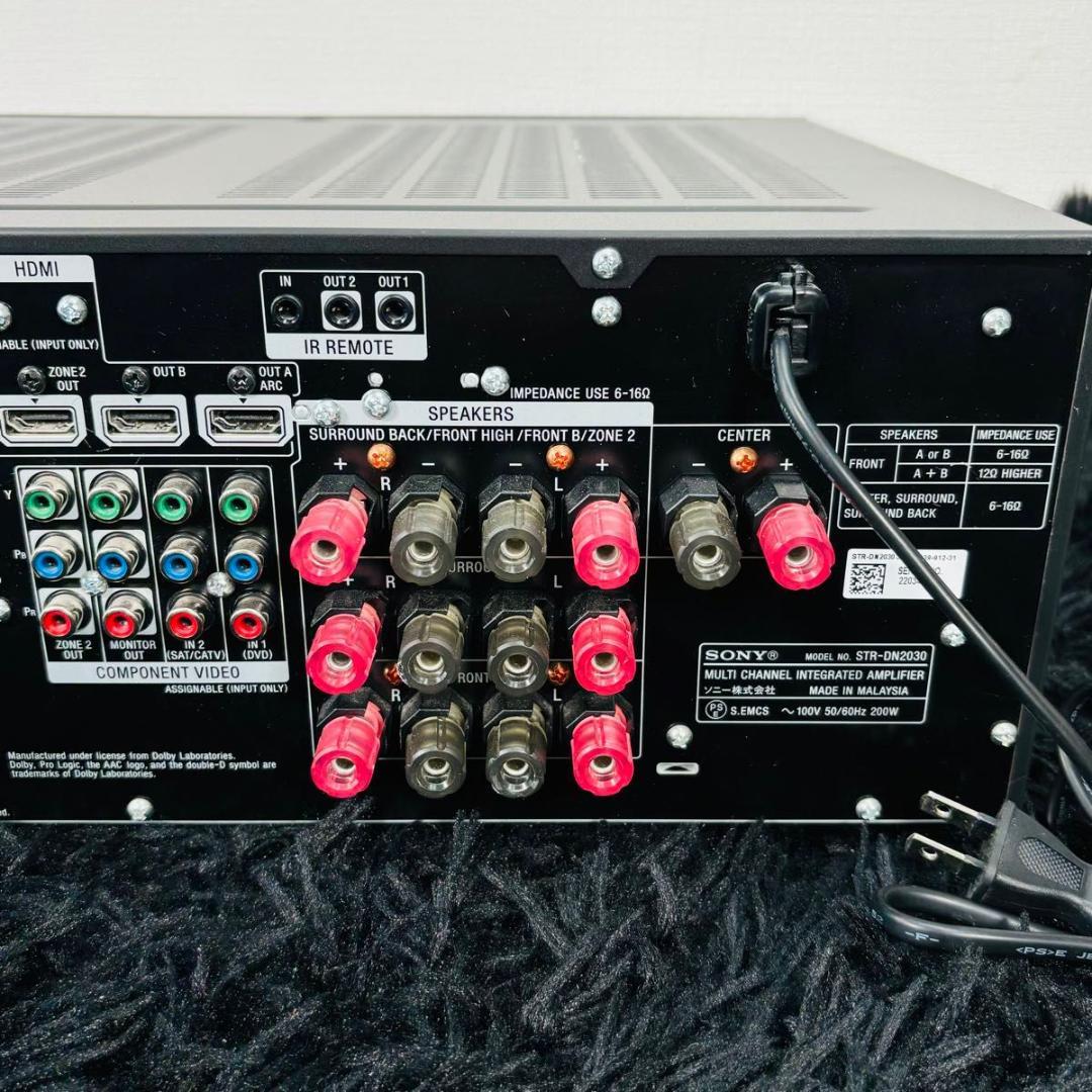 ソニー STR-DN2030 マルチチャンネルインテグレートアンプ AVアンプ