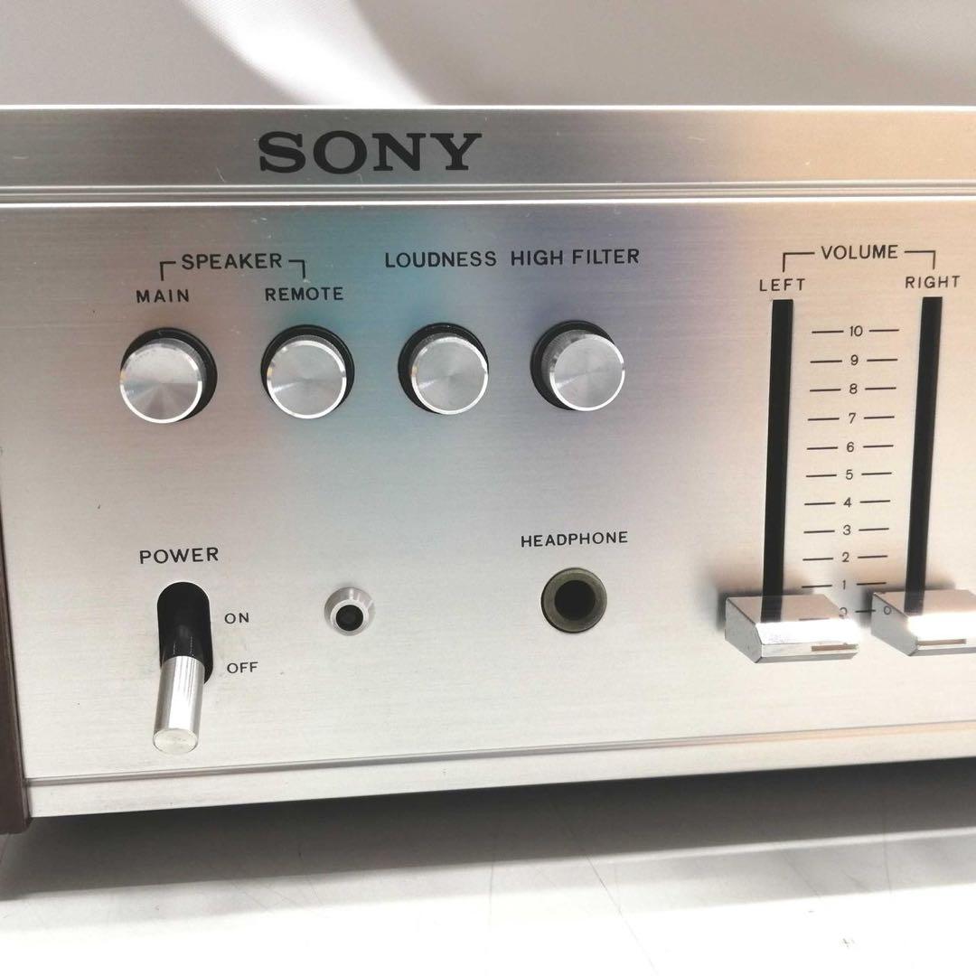 ソニー プリメインアンプ TA-1055A 動作確認済 取説 音響機器