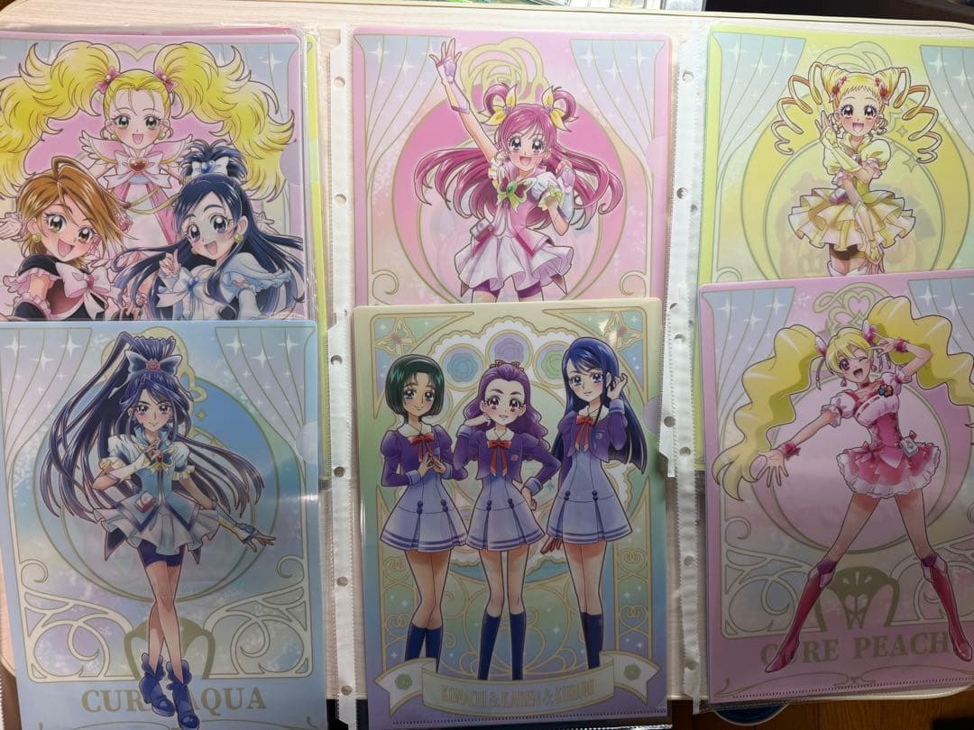 プリキュアオールスターズ クリアファイルコレクションvol.1~4 コンプリート