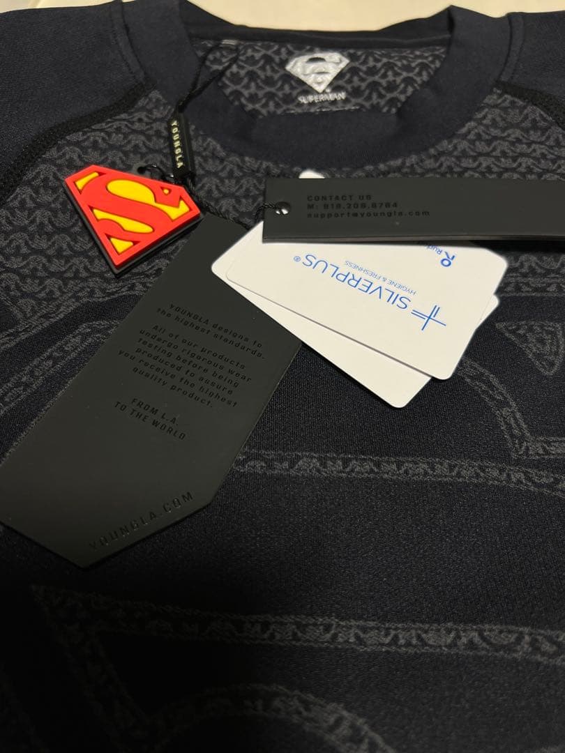 正規品　YOUNG LA スーパーマン　コンプレッション　Tシャツ　新品未使用